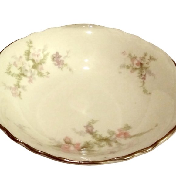 Vintage Berry Bowls, Fruit Bowls, Homer Laughlin Virginia Rose, 4pc Bowl Set, - Picture 6 of 10